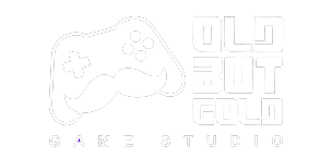 Logo from Old But Gold Studio in white mode